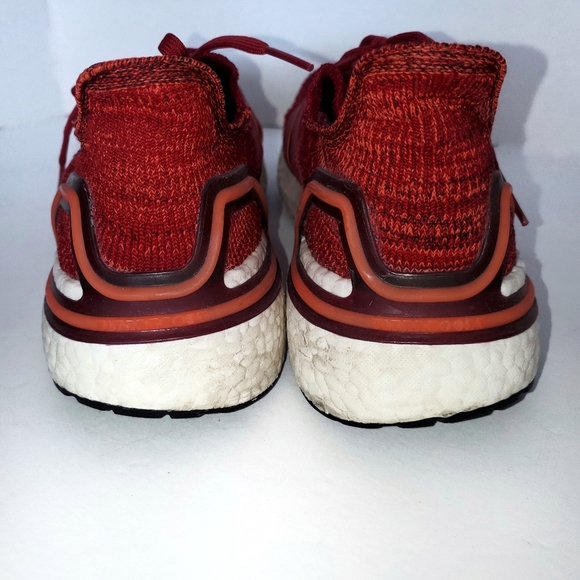 Adidas Ultraboost 19 Running Shoe - Active Maroon / Black 11.5 - Picture 4 of 11